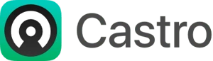 Castro podcast player logo